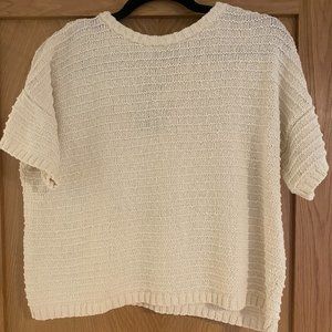 Madewell short sleeve sweater